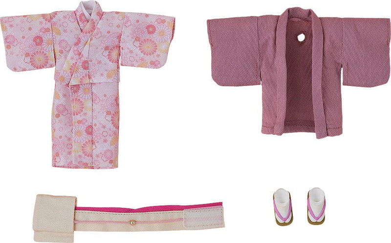 Good Smile Company - Nendoroid Doll Kimono Girl Outfit Set Pink Version