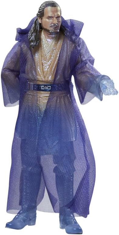 Star Wars Hasbro The Black Series, Qui-Gon Jinn (Spirito della Forza), Action Figure ispirate alla Serie Obi-WAN Kenobi, da 15 cm