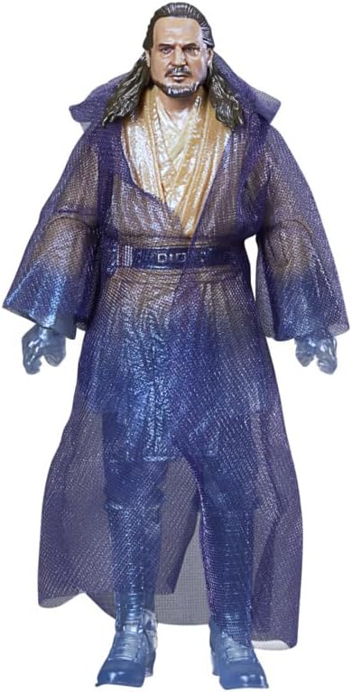 Star Wars Hasbro The Black Series, Qui-Gon Jinn (Spirito della Forza), Action Figure ispirate alla Serie Obi-WAN Kenobi, da 15 cm