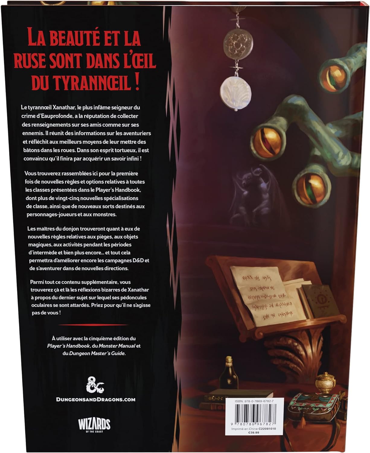 Dungeons & Dragons Xanathar's Complete Guide (French Version