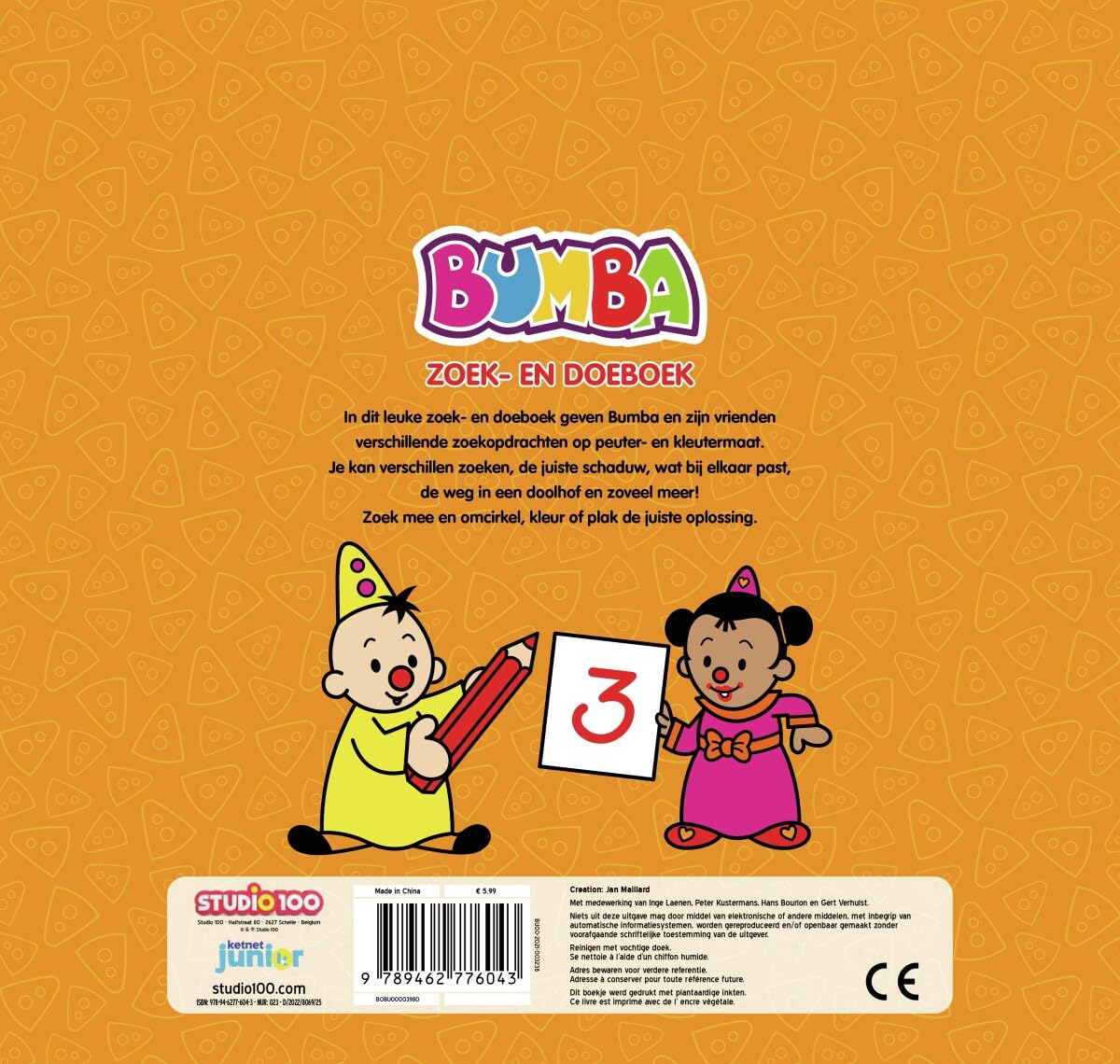 Bumba : zoek- en doeboek - Boordevol superleuke spelletjes
