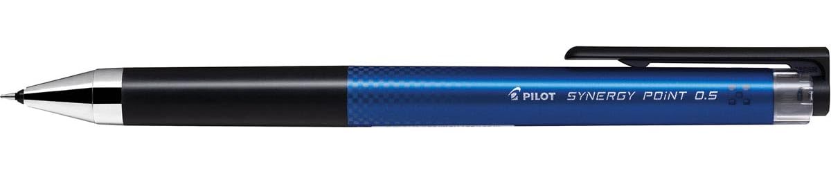 Pilot Pen Synergy Point Retractable Rubber Grip Gel Ink 0.5 mm Blue