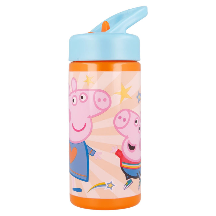 Stor 410 ML PLAYGROUND BOTTLE PEPPA PIG KINDNESS COUNTS
