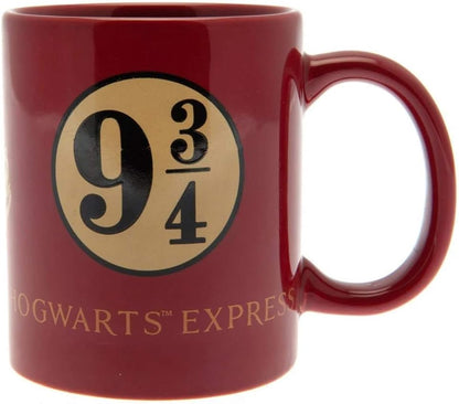 Pyramid International Harry Potter Platform 9 ¾ Scarlet Ceramic Mug in Presentation Box - Official Merchandise