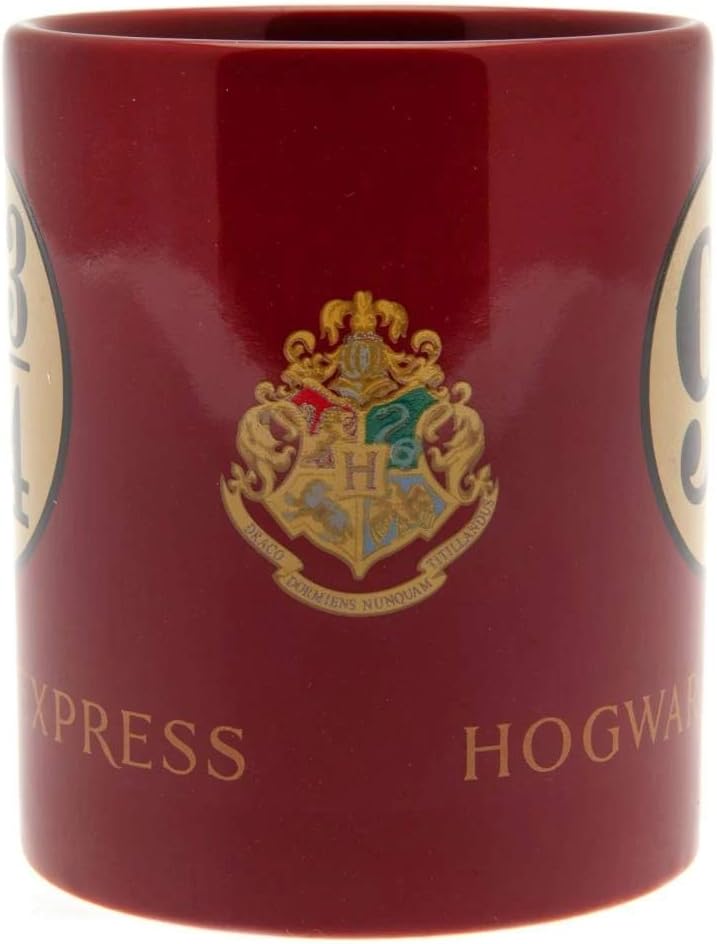 Pyramid International Harry Potter Platform 9 ¾ Scarlet Ceramic Mug in Presentation Box - Official Merchandise