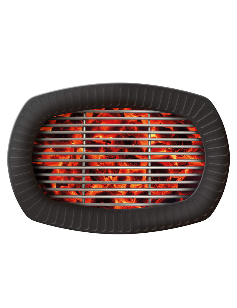 amscan Längliche Pappteller BBQ Time 6er Pack