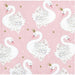 Creative Party PC343835 Swan Princess Beverage Napkins-16 Pcs