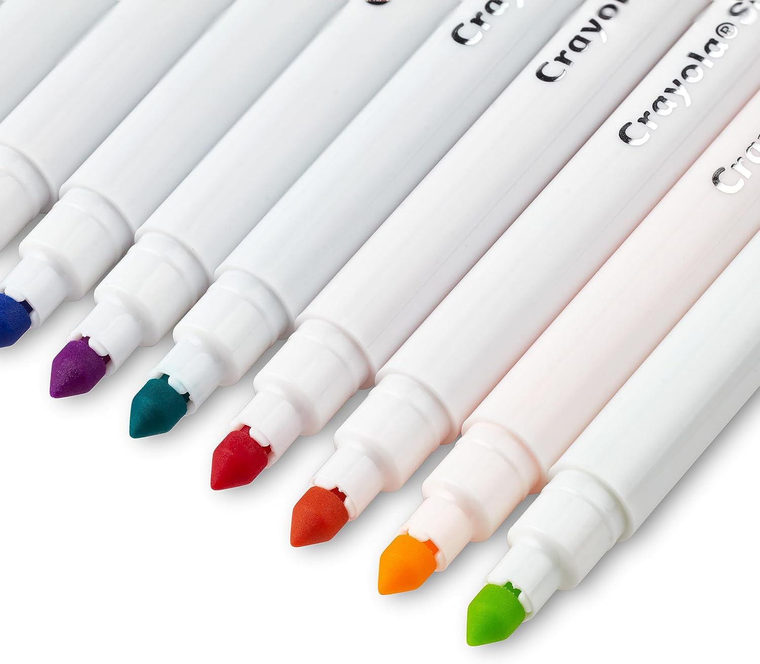 CRAYOLA Pastel SuperTips Washable Markers - Assorted Colours (Pack of 20) | Premium Felt Tip Pens That Can Easily Wash Off Skin and Clothing | For Ages 3+