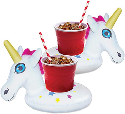 Big Mouth Toys BMDF-UN Big Mouth BEV Boat Unicorn Star 2pk, Multi Colour