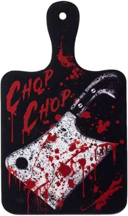 Alchemy England Chop Chop Chopping Unisex Posavasos Negro/Rojo/Blanco cerámica