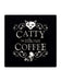 Alchemy Gothic Catty Without Coffee Individual Coaster