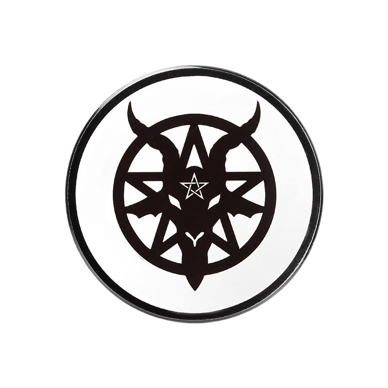 Alchemy Coaster Baphomet White/Black