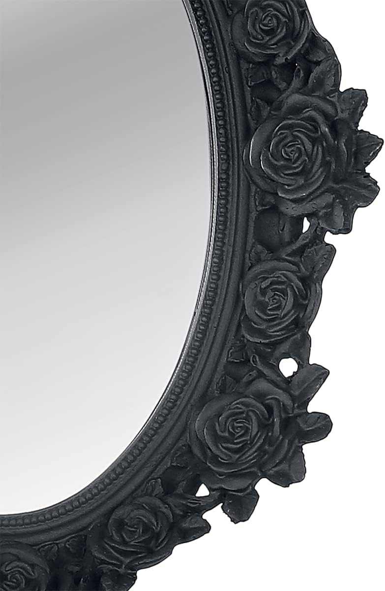 Alchemy Black Rose Dressing Table Mirror
