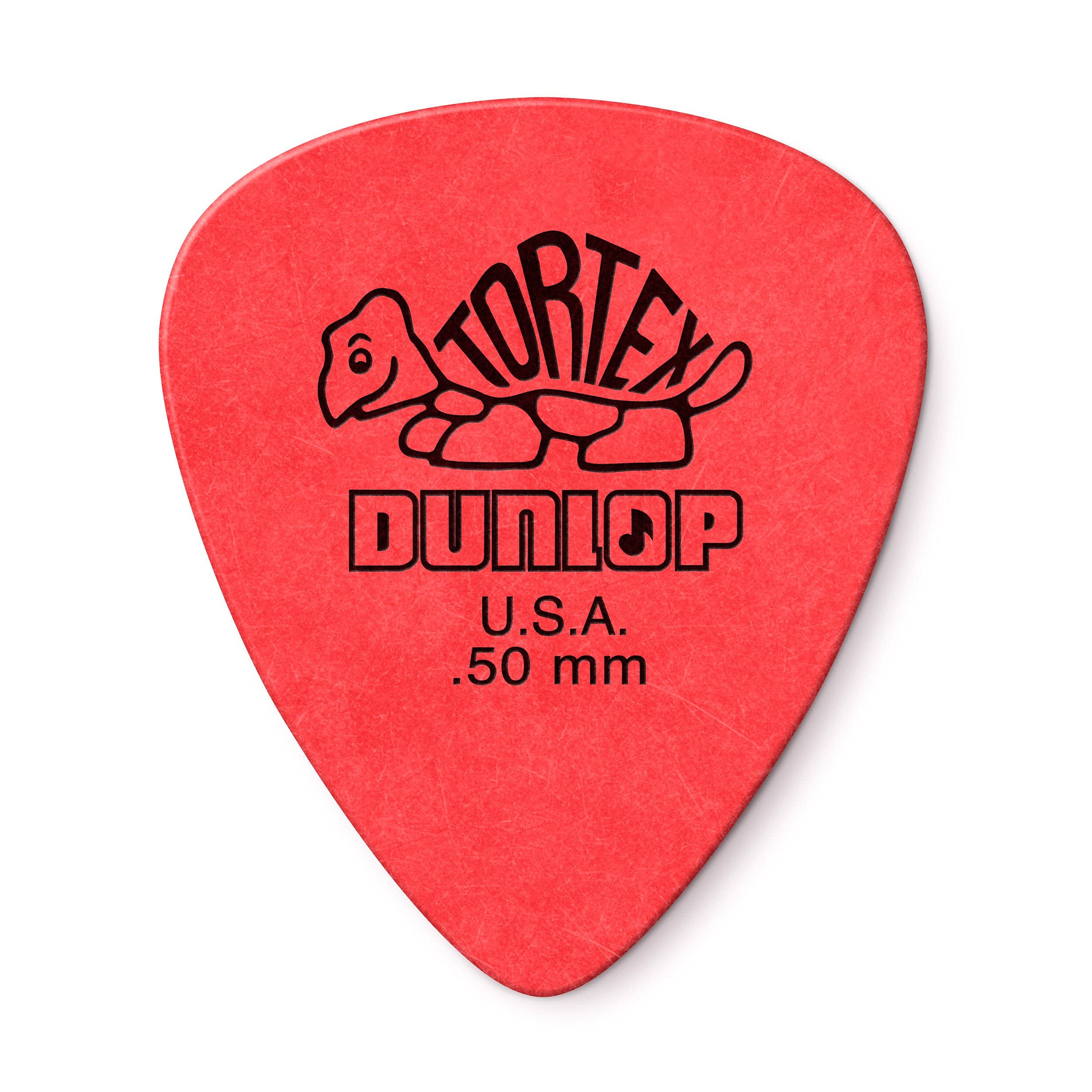 Dunlop: 418R.50 Tortex Standard Red .50Mm