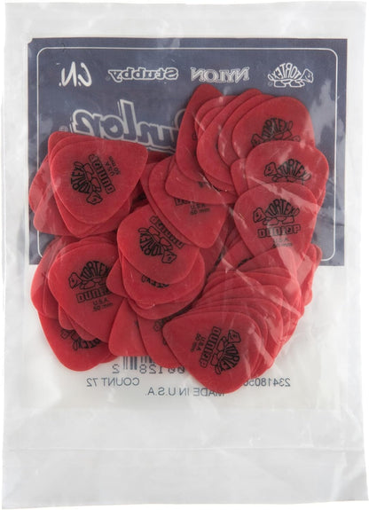 Dunlop: 418R.50 Tortex Standard Red .50Mm