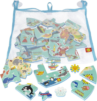 Alex Jura Toys 200020 Toys Bath World Map in The Tub