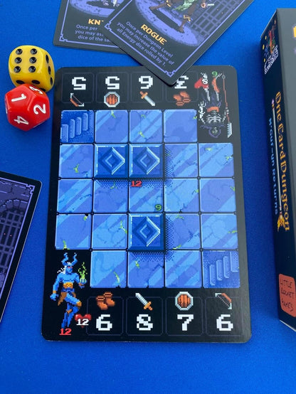 Little Rocket Games One Card Dungeon Expansion M'GUF-YN Returns Board Game in Italian and English