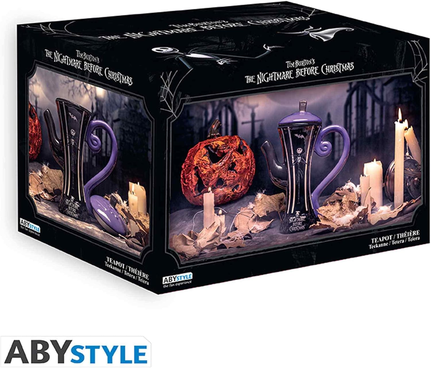 Nightmare Before Christmas Jack Skellington Ceramic Premium Teapot