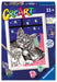 Ravensburger - CreArt E Series: Sweet Kittens, Painting by Numbers Kit, Contains a Pre-Printed Board, Brush, Colours and Accessories, Creative Game for Children 11+ Years