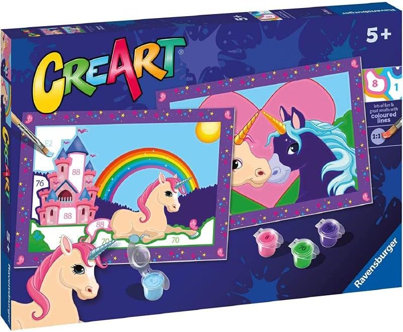 Ravensburger 23558 CreArt Junior Series-Unicorns