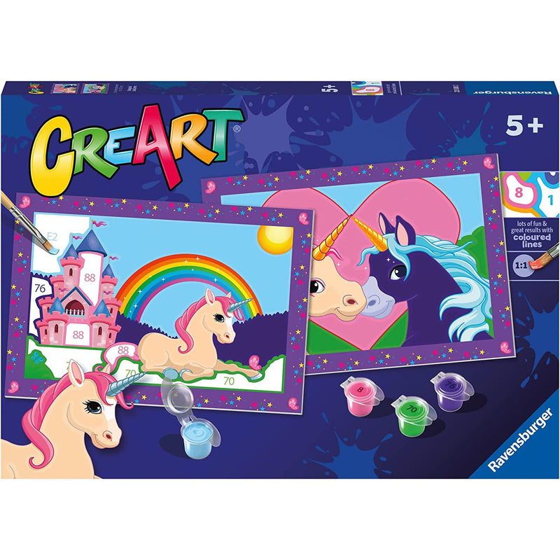 Ravensburger 23558 CreArt Junior Series-Unicorns