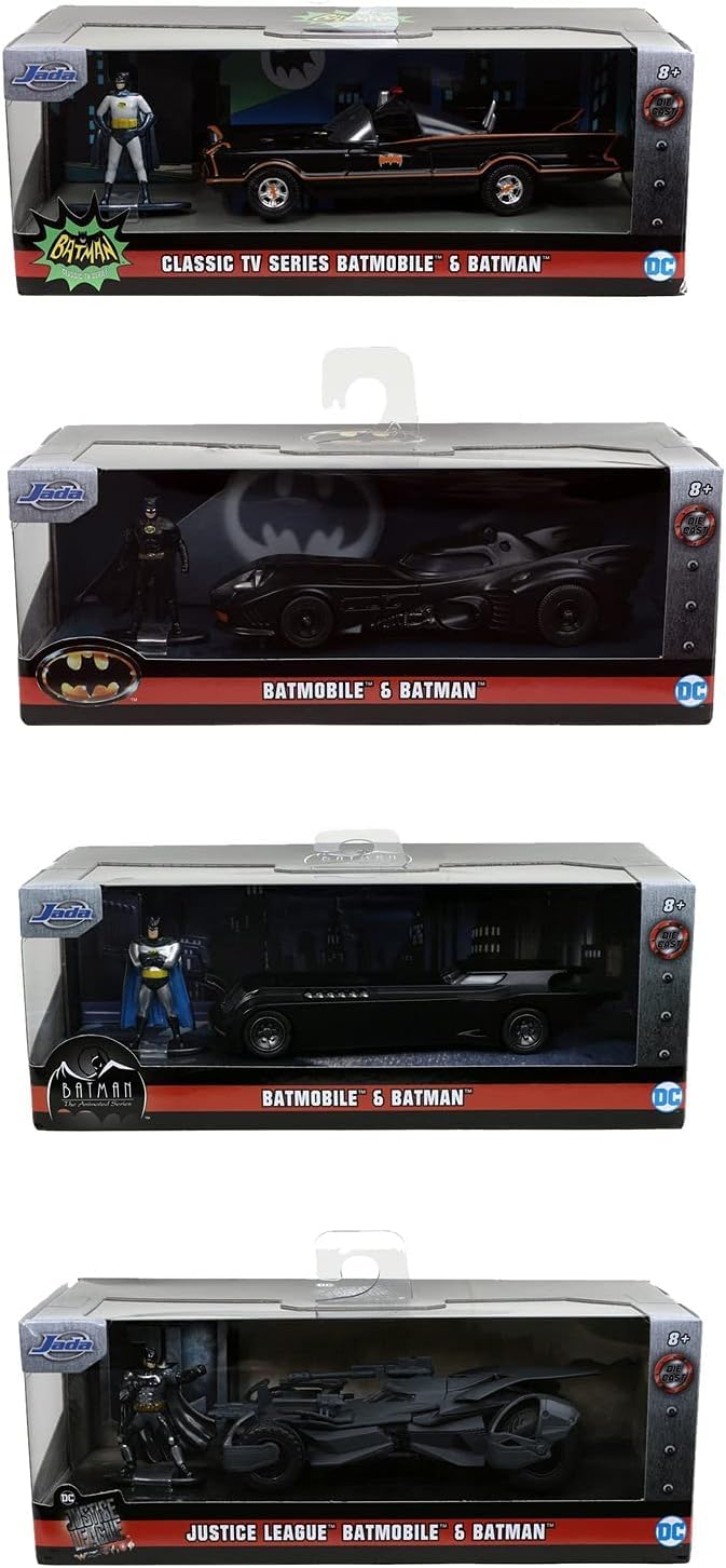 Jada Toys 253213006 Batman Batmobile 1:32 Scale Die-cast Toy Car-Black