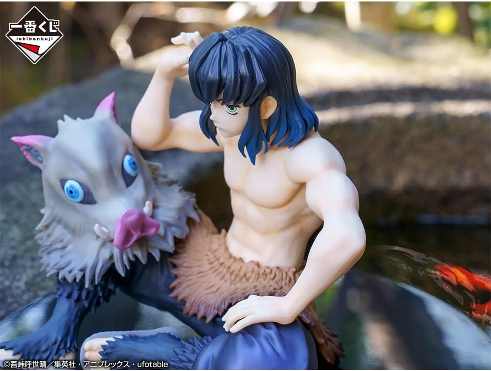Ichibansho Inosuke Hashibira Demon Slayer (Tengen Uzui Is Here!) 10 cm BP60200 Multicolour