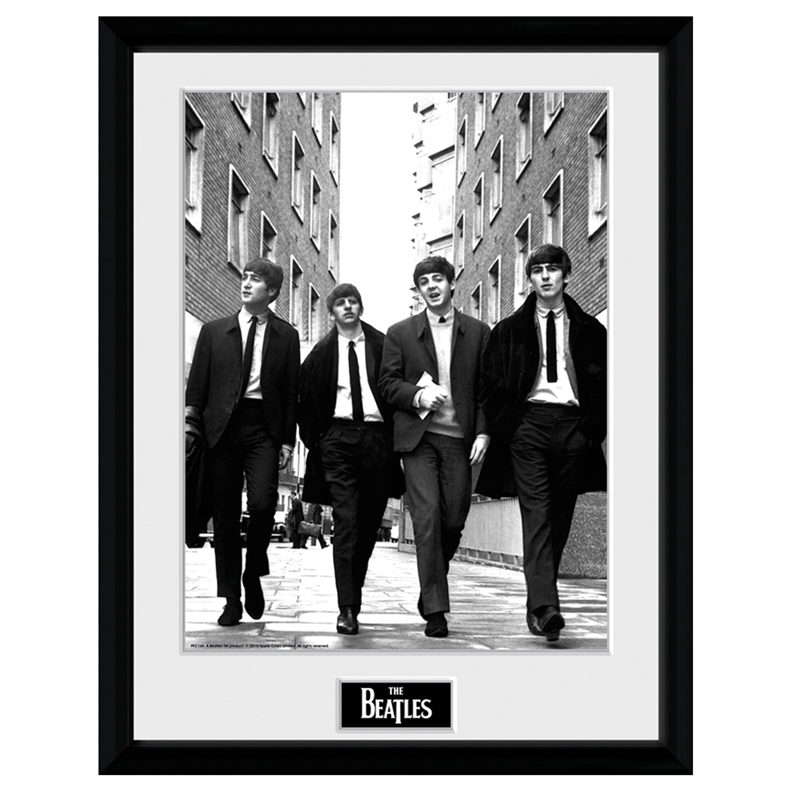 GB eye The Beatles In London Portrait 30 x 40cm Framed Collector Print