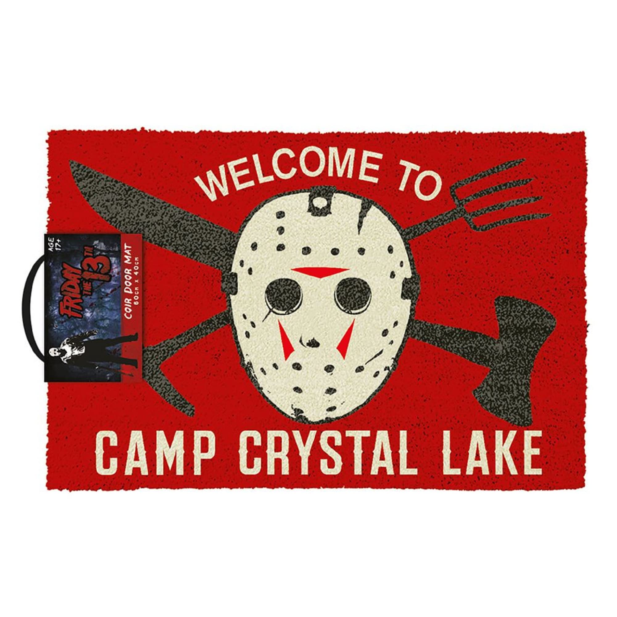 Pyramid International Friday The 13th Doormat Camp Crystal 40 x 60 cm