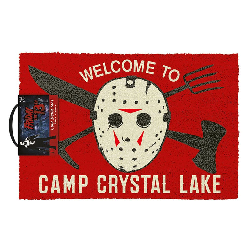 Pyramid International Friday The 13th Doormat Camp Crystal 40 x 60 cm