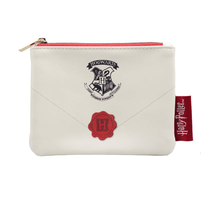 Half Moon Bay | Harry Potter Hogwarts Letter Coin Purse | Small Purses for Women with Zip | Harry Potter Wallet & Harry Potter Purse | Harry Potter Gifts for Girls | Harry Potter Gifts for Women
