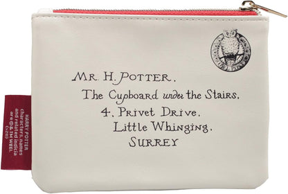 Half Moon Bay | Harry Potter Hogwarts Letter Coin Purse | Small Purses for Women with Zip | Harry Potter Wallet & Harry Potter Purse | Harry Potter Gifts for Girls | Harry Potter Gifts for Women