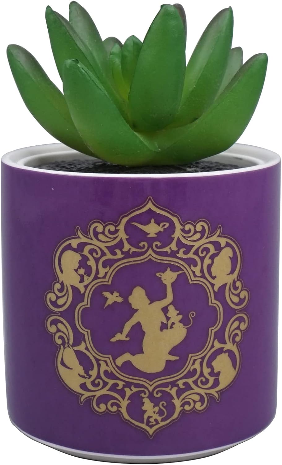 Disney Plant Pot, Stoneware, Purple, 150ml 150ml Purple
