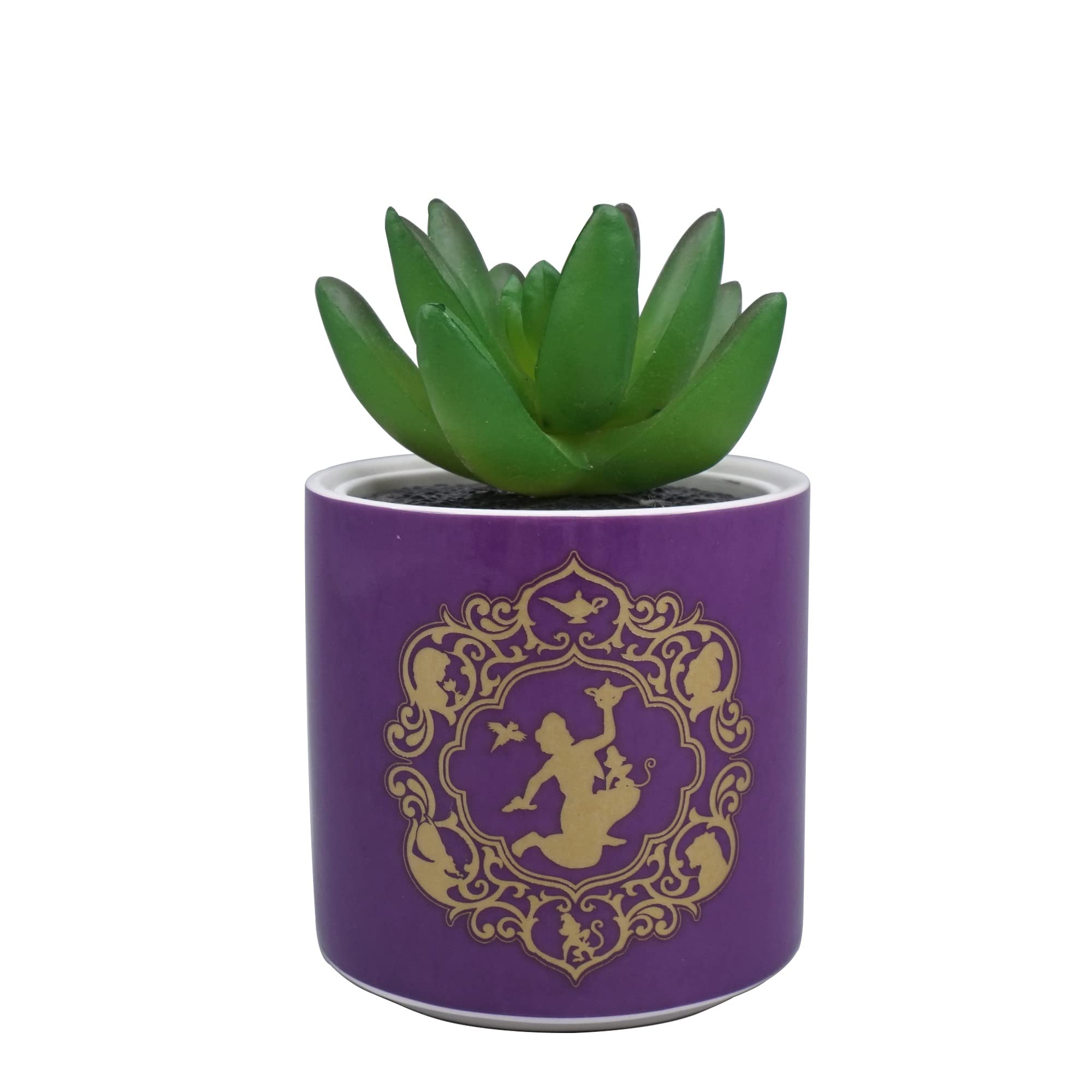 Disney Plant Pot, Stoneware, Purple, 150ml 150ml Purple
