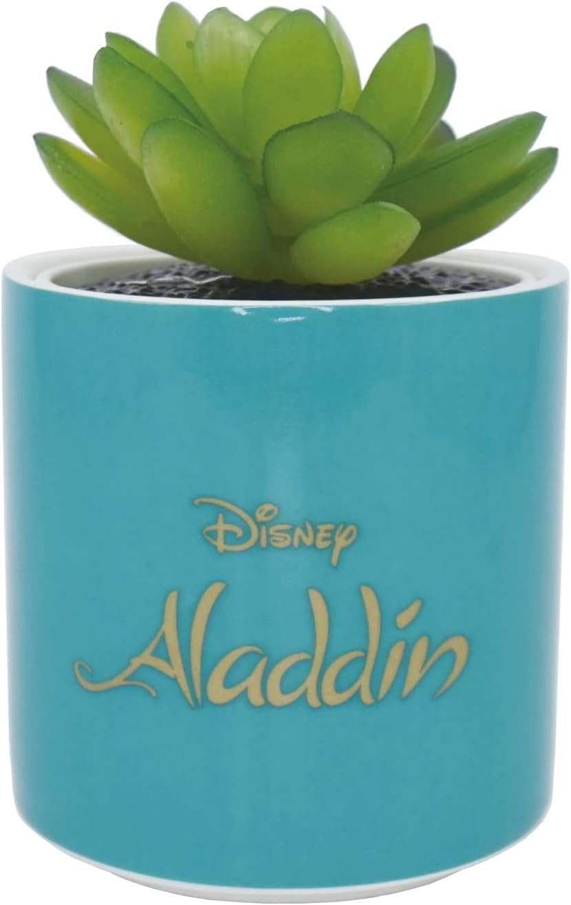 Disney Plant Pot, Stoneware, Turquoise, 150ml 150ml Turquoise