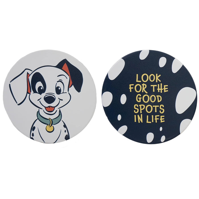 Disney 101 Dalmatians Set of 2 Ceramic Coasters - 101 Dalmatian Gifts - Place Mats and Coasters