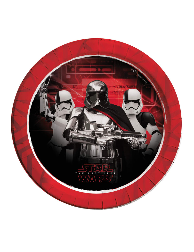 Disney 53875 Plates, Red