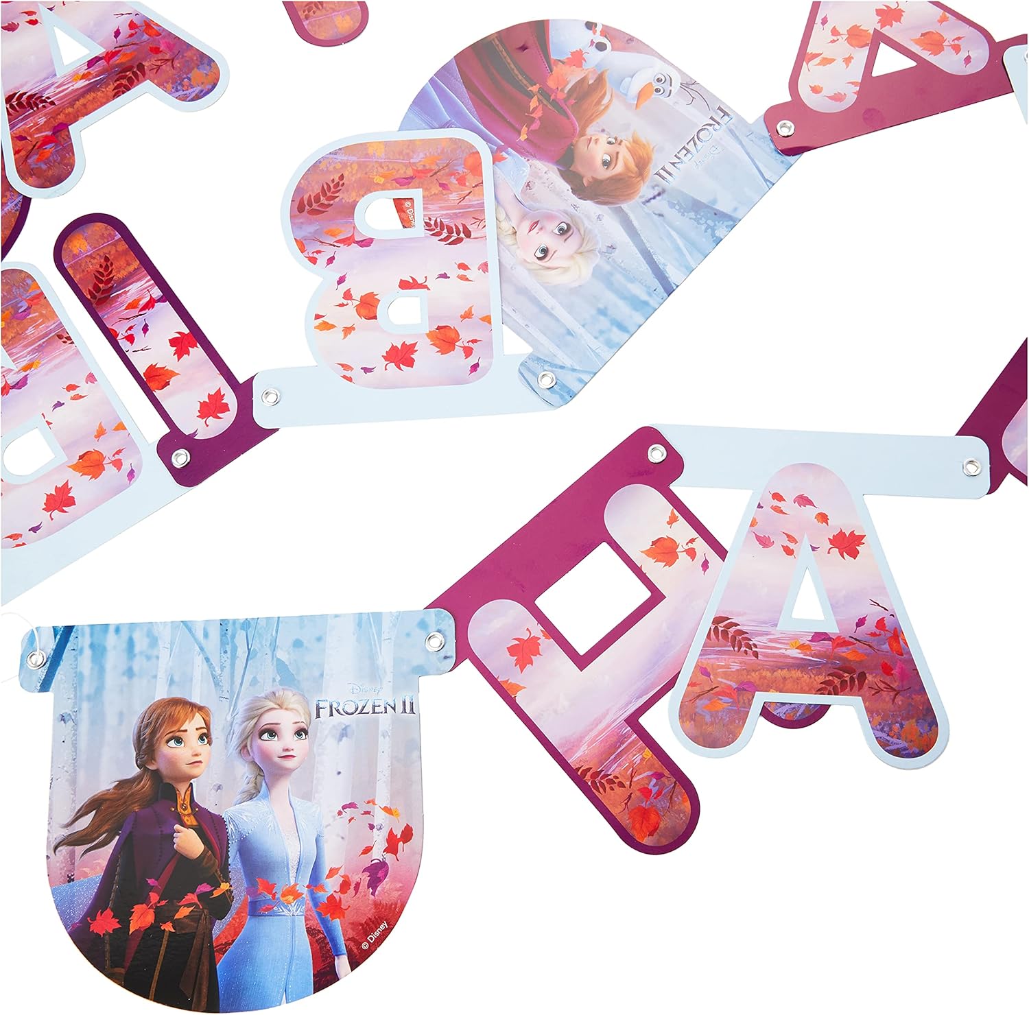 Disney Frozen 2 10066553 PR91132 Banner, Multi-Coloured