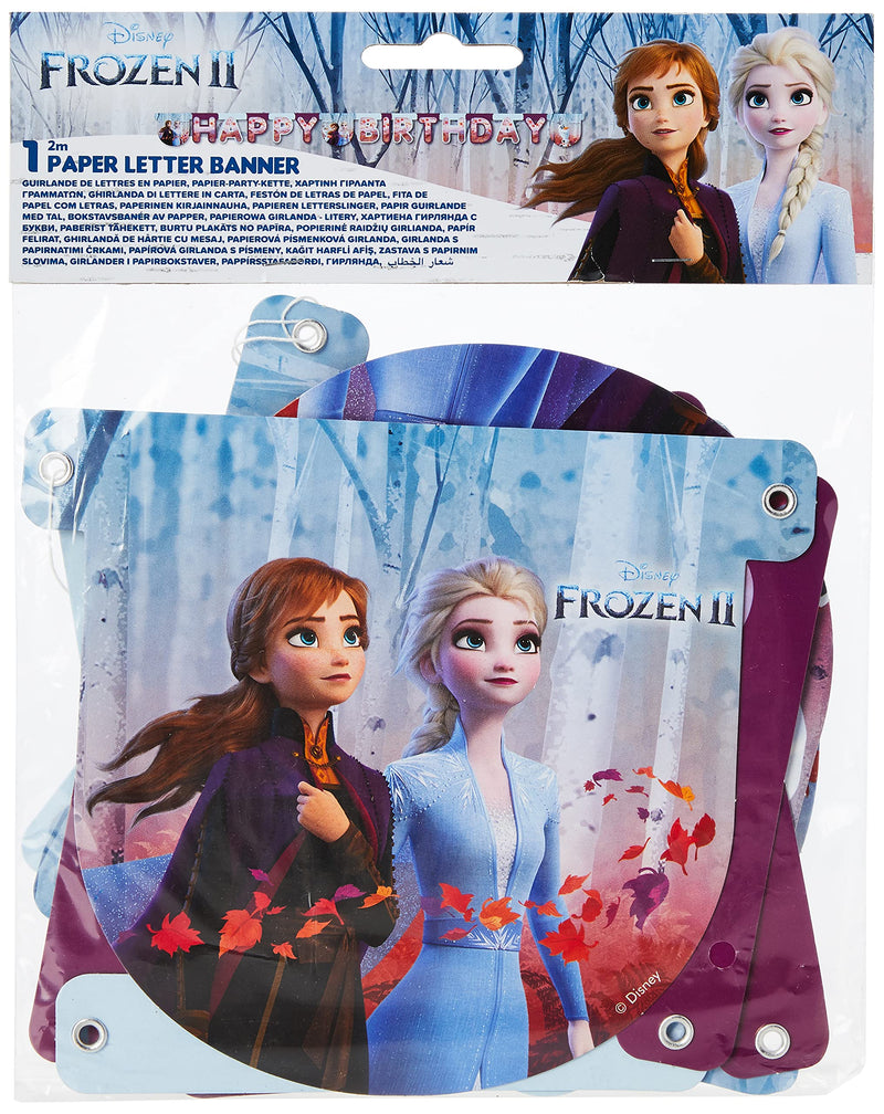 Disney Frozen 2 10066553 PR91132 Banner, Multi-Coloured