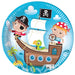 Procos- Pirates Treasure Hunt - Platos de Papel (23 cm) (10201183