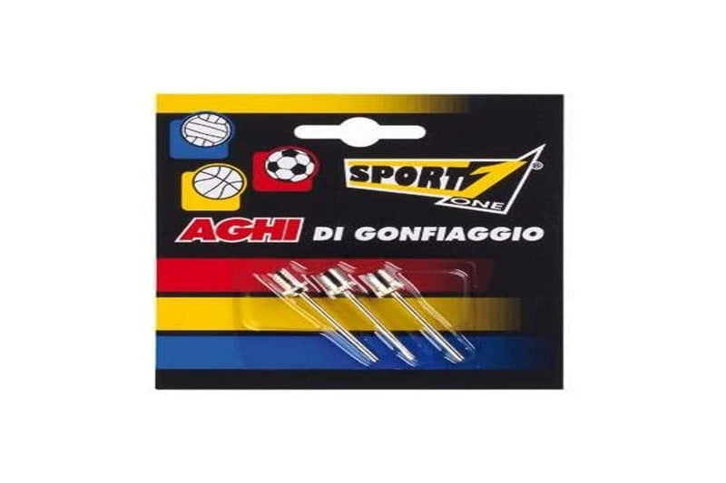 Sport One, Aghi ricambi Pompa gonfia Pallone Calcio Unisex Adulto, Multicolore