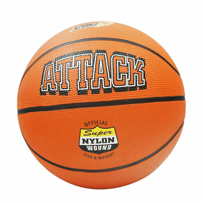 Mandelli- 7 Attack Deflated Ball Basketball Sports Game Toy 275 Multi-Coloured 8003029405957