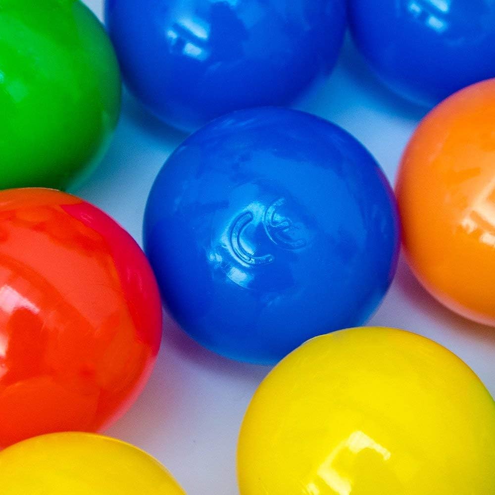 Sport1 705500551 Colors Bag with 100 Coloured Soft Balls, Multicolour