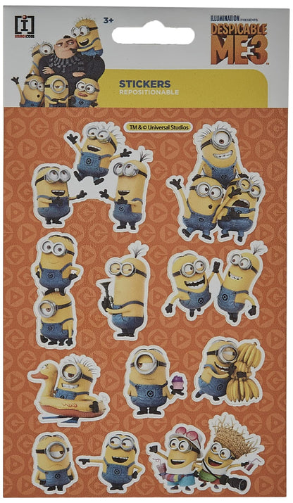 Imagicom Wallmin101 - Minions Pvc Stickers Group