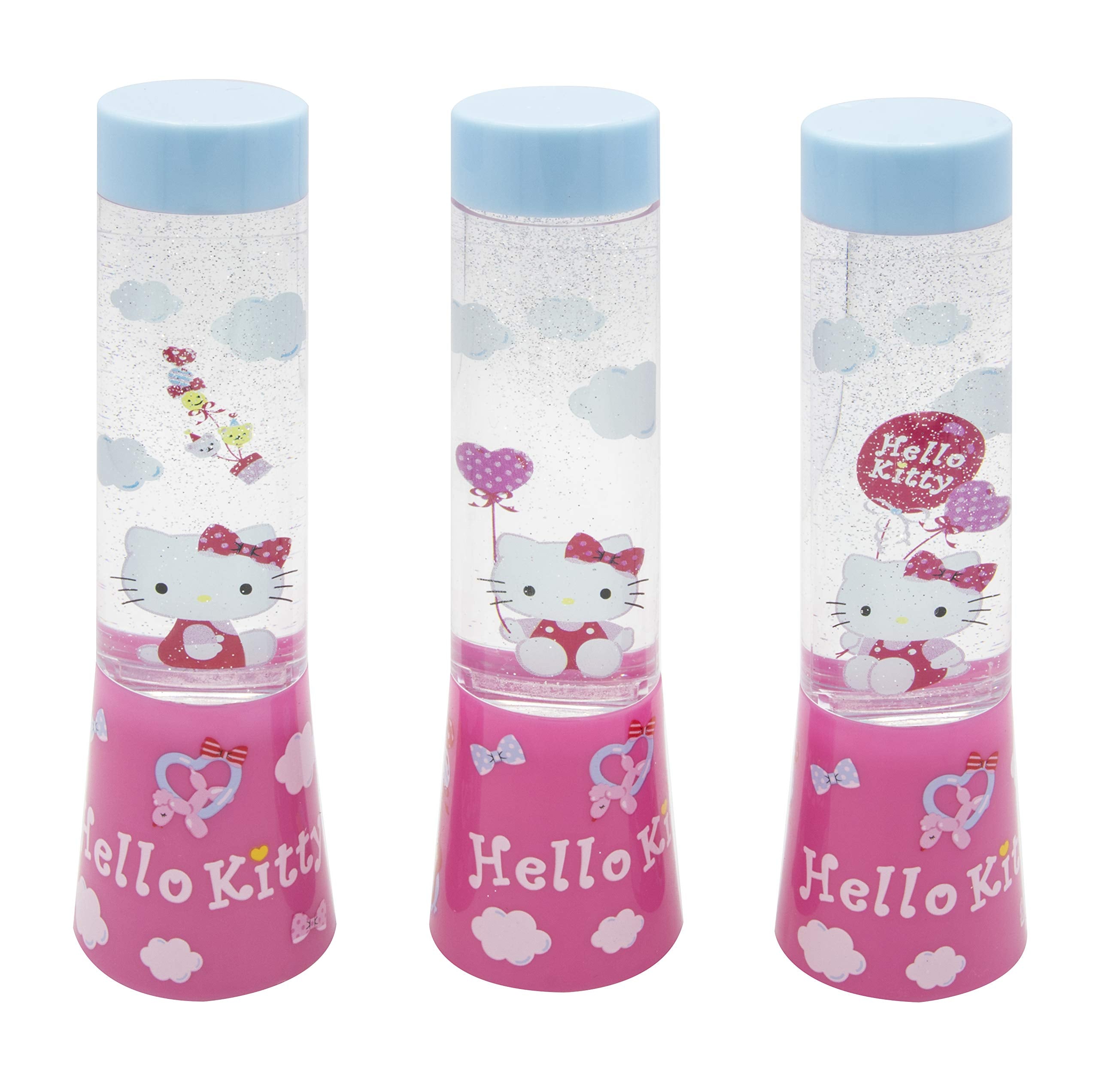 Hello Kitty: Joy Toy - Lampada Glitter 4,5X4,5X15 Cm 3 Soggetti (Assortimento)