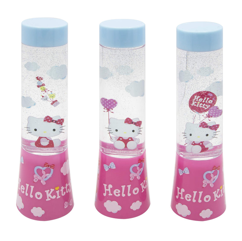 Hello Kitty: Joy Toy - Lampada Glitter 4,5X4,5X15 Cm 3 Soggetti (Assortimento)