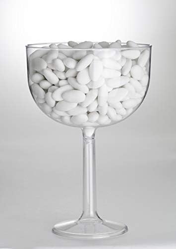 BIGIEMME ORKIDEAPARTY - New INCASTRO Plastic Wine Glass Diameter 16 x 24 cm 1 Piece