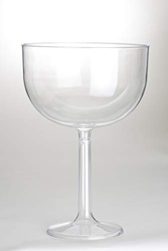BIGIEMME ORKIDEAPARTY - New INCASTRO Plastic Wine Glass Diameter 16 x 24 cm 1 Piece