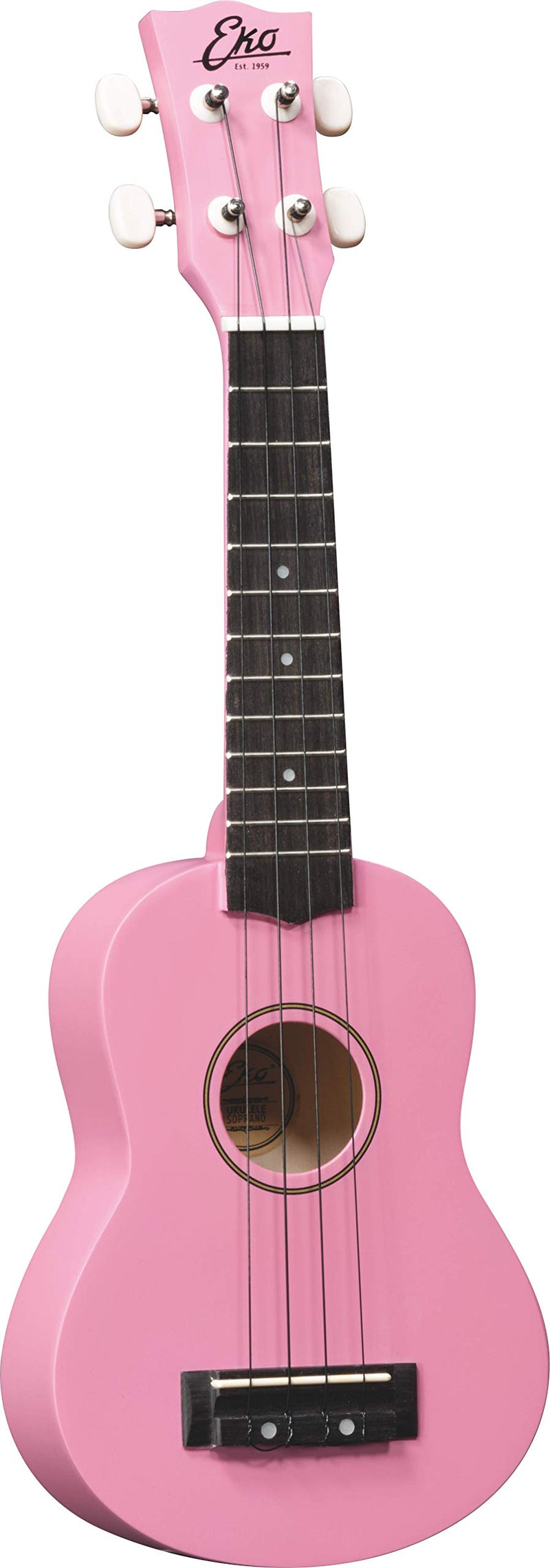 EKO Guitars PRIMO, 4-String Ukulele, Pink (06201013
