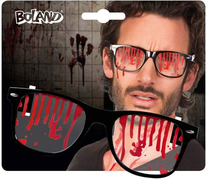 Boland 72104 Bloody Party Glasses Multicoloured